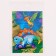Application with rhinestones for children "Dino", A6, a set for creativity