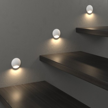 Elektrostandard, STEP 3 LED 3 watts, 53x63x63 mm, IP65, white color, white-1