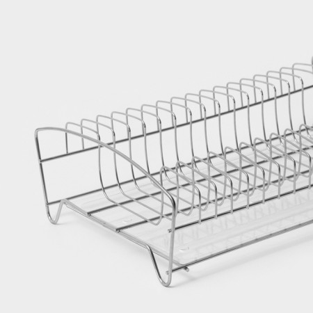 Dishes for dishes with a pallet 39 × 25 × 12 cm, color chromium-2