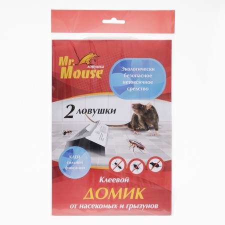 Adhesive house mr. Mouse from rodents 2 pcs 24/96-3