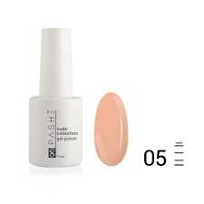 Гель-лак Pashe Nude Collection, №05 камуфлирующий светло-абрикосовый, 9 мл