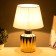 Faivi table lamp E14 40W gold 27x27x43 cm Risalux