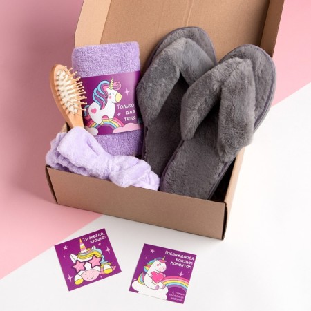 Gift set "for the most unique" towel and accessories