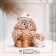 Фигура "Сова врач с совенком" 10х10х8см