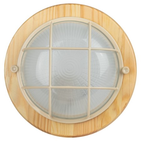 Lamp Era NBO 03-60-012 with a lattice, E27, 60W, 220x220x92 mm, IP54-1