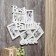 Photo frame plastic in 5 photos 10x15 cm "Best Family" White 43.5x57 cm