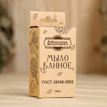 Soap toilet "bath" Dobroparov 100 g-3