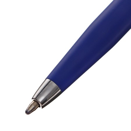 Switching turning handle Calligrata, 1.0mm, under the logo, a blue matte case with a silver insert, blue rod-2