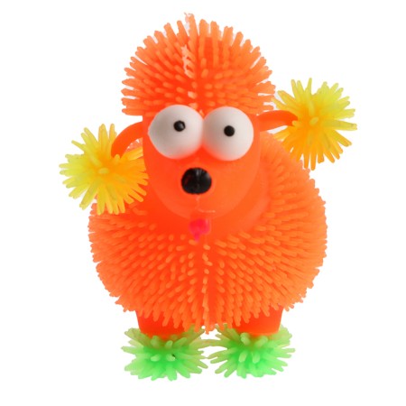 Ball children's rubber -tree light “Poodle”, Mix color, in showbox-2