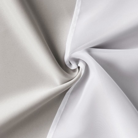 Set of curtains "Milli", size 2x140x270 cm, color gray color-3
