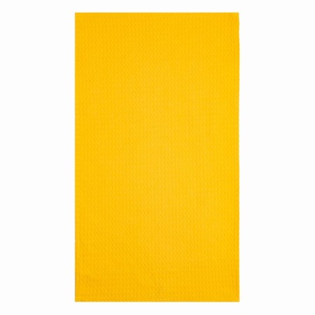 Towel 35x60 cm, yellow, waffle, 240 g/m2, cotton 100%-1
