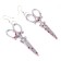 Carnival earrings "scissors", color mix