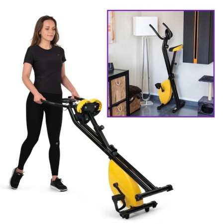 KitFort KT-4005, load levels 8, saddle height 7, folding, with wheels.-5