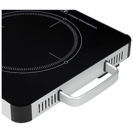 Infrared plate Leonord Le-1747, 2000 watts, 1 burner, 75 cm, black-3