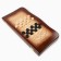 Wooden backgammon large, with “sea” checkers, 55 x 55 cm