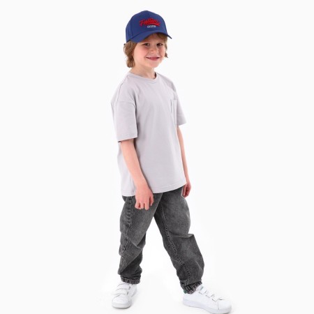 Кепка детская для мальчика Future creator, цвет синий, р-р 52-54, 5-7 лет-13