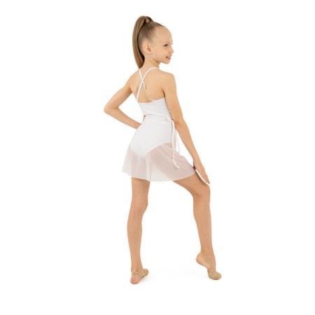 Skirt for gymnastics and dancing Grace Dance, p. 38-40, the color is white-3