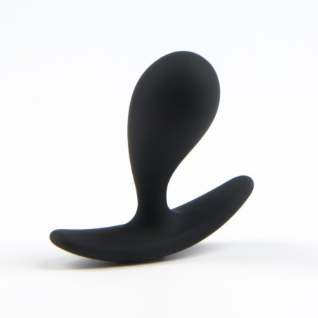 SexExpert anal plug, prostate massager, Soft Touch Silicone, 22 x 45 mm, black