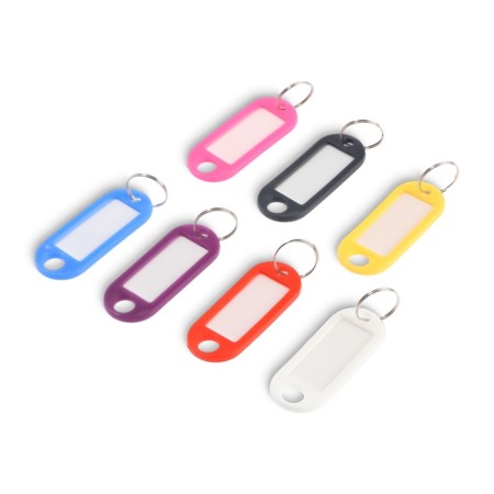 Tag for keys allur, plastic, color mix