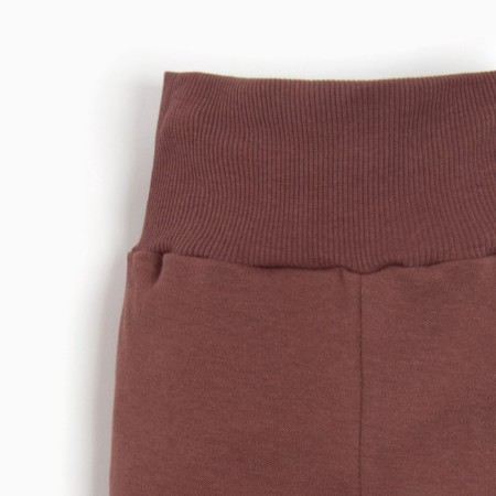Kidsa (sweatshirt, trousers) minku, beige/brown color, height 68-74 cm-8