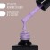 Delicate nude nail polish gel, 3 phase, 8 ml, LED/UV, purple color (35)