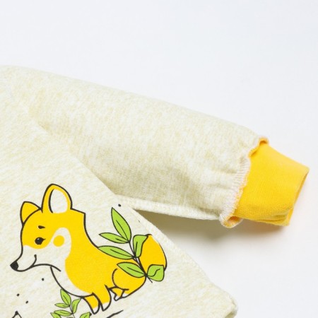 Bloodboard Baby pile, color yellow melange, height 86 cm-2