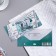 Money envelope "Universal" Glitter, Congrev, Business, 17x8 cm