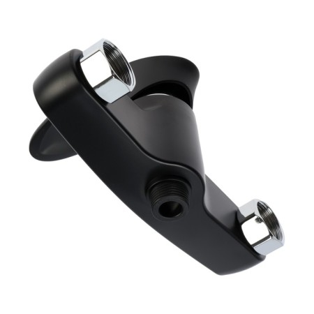 Soul mixer Zein Z3672, single-leaf, without shower set, ABS plastic, black-4