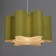 Light Bayerlux "Laura" E27 15W green 42x42x22.5-122 cm