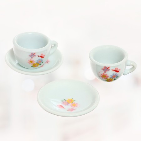 A set of ceramic dishes "Tea Service", mix-5