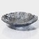 Glass of glass soup "Arabis", d = 21.5 cm, blue color
