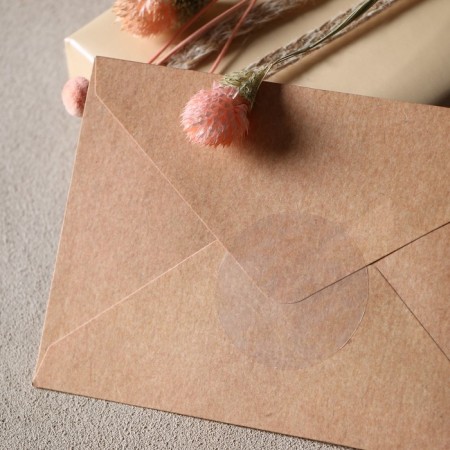 Transparent sticker 5 x 5 cm, 300 pcs-3