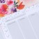 Mininer glider with tear -off sheets of "wonderful spring" ", A6, 50 sheets