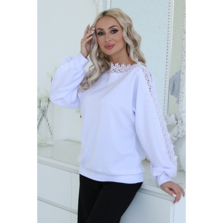 Female jumper, size 44, white color-7