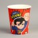 A one -time paper glass "Super Happy Birthday", 250 ml