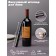 Vacuum corkscrew for wine PENL, 20 cm, black color