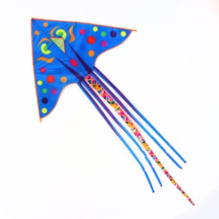 Air snake "Skat", with fishing line, color mix-4