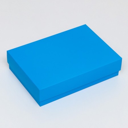 The box is folding, blue, 21 x 15 x 5 cm-1