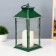 Nightlight "lantern with a candle" LED from batteries 3HAAA green 14x14x29.5 cm Risalux