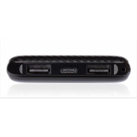 External Accesstyle Seashell 10pd, 10,000 mAh, 2 USB, 2.1 a, display, black-1