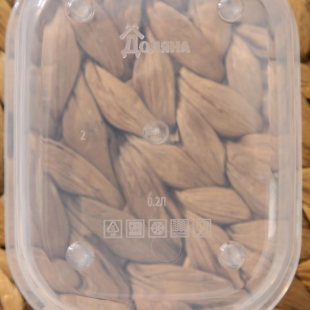 A set of food rectangular fodder containers, 3 pcs: 150 ml, 500 ml, 1.2 l, red color-7