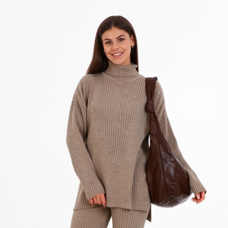 Bag-bag, lightning department, brown color-5