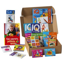 Set. The package is large with IQ games. Learning to read complex words, phrases, sentences
