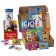 Set. The package is large with IQ games. Learning to read complex words, phrases, sentences