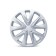 Autoprofi wheels on wheels, metallic, 15 ", 370 mm, set 4 pcs
