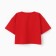 T-shirt shortened female Minaku Oversize Fit: Fuchsia Color, Rr. 46