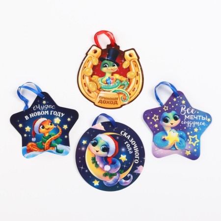 Christmas tree toy New Year's luminous "New Year", for the New Year, mix-2