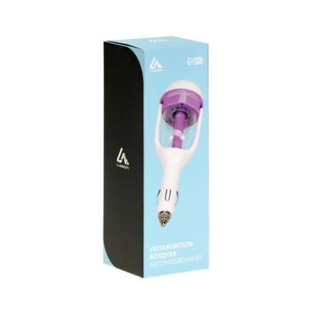 Air humidifier Luazon HM-13, 50 ml, 2 watts, car, from a cigarette lighter, mix-8