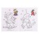 Funny coloring “fox on skates”, 16 pages