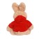 Soft toy "Bunny in the jacket", Mix colors
